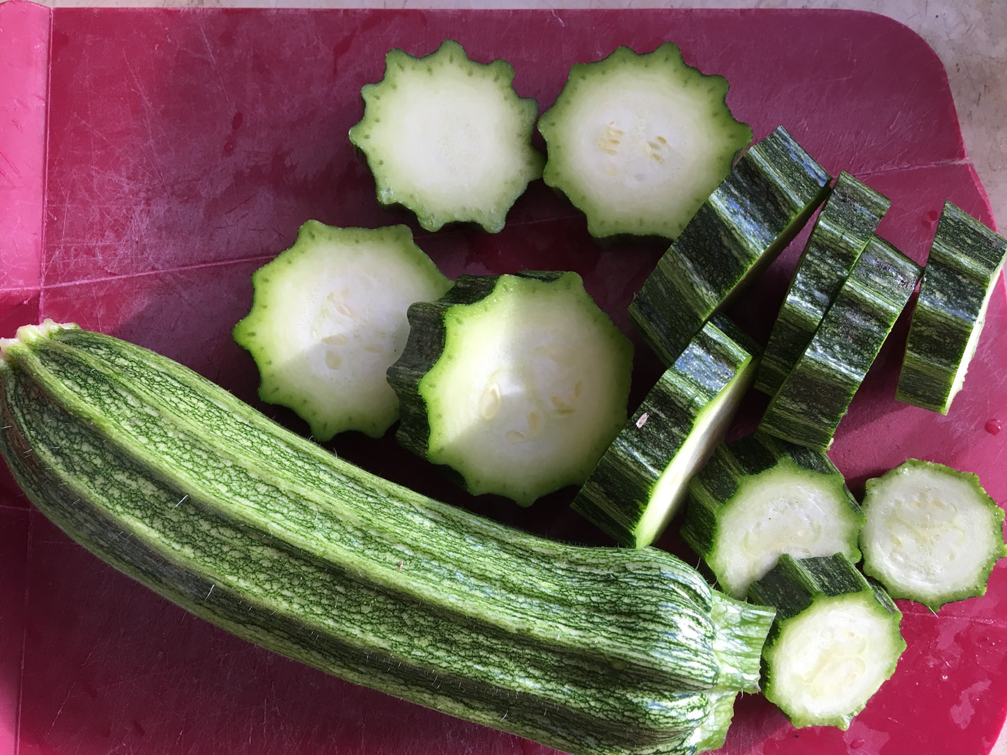 Costata Romanesco Courgette